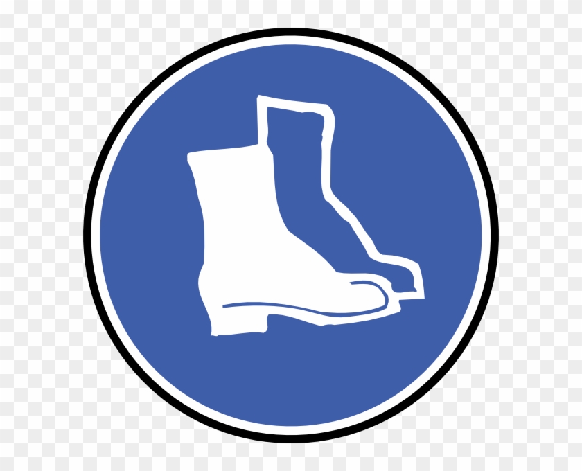 Wear Shoes Clip Art - Steel-toe Boot #887033