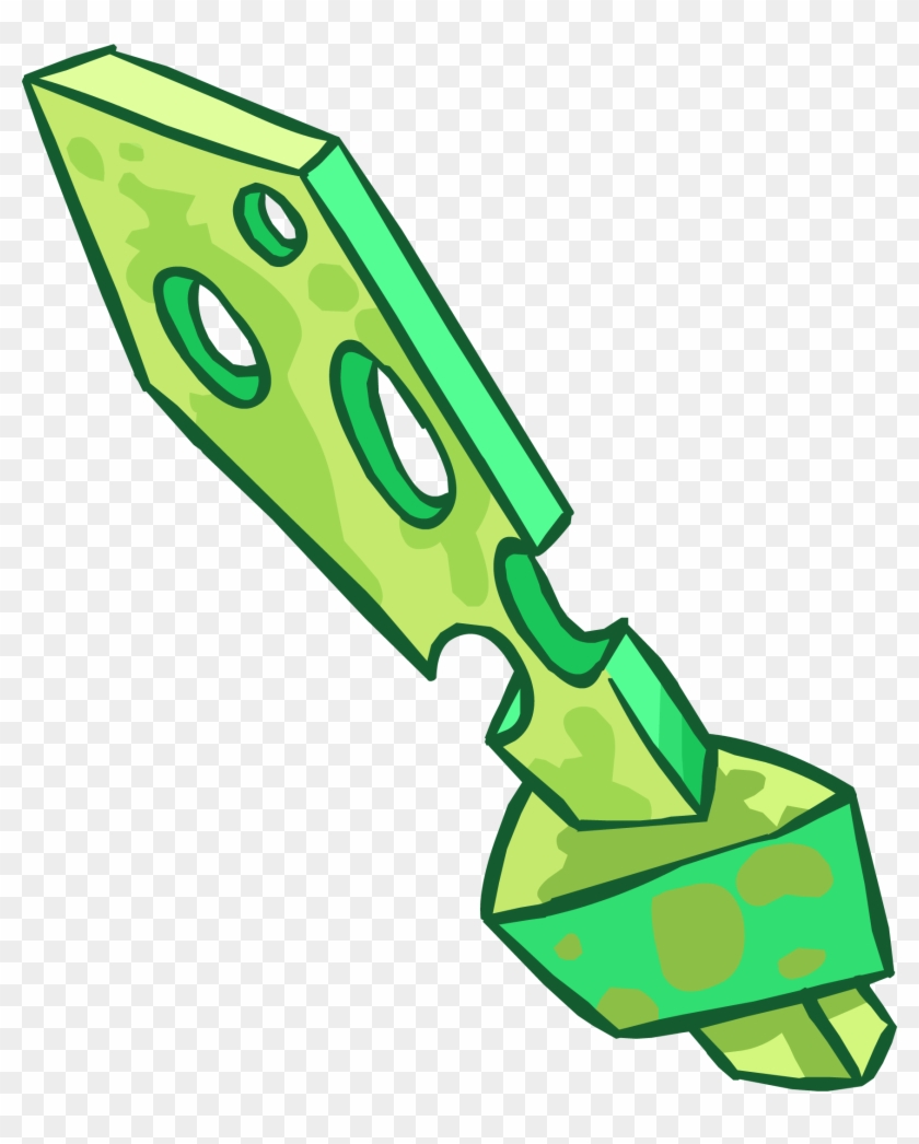 Stinky Cheese Sword - Club Penguin Sword #887084