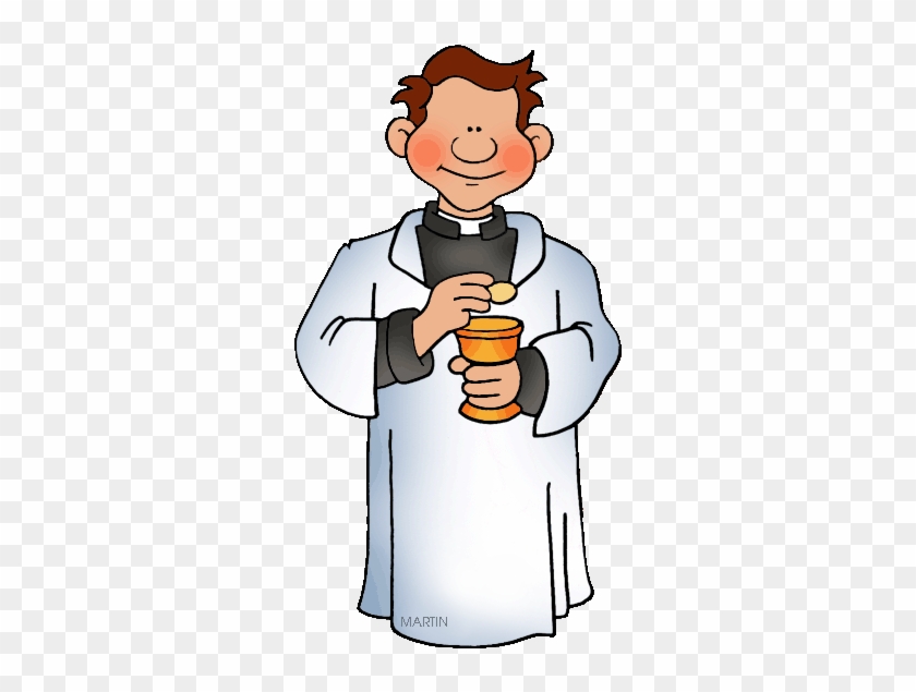 Funny Clergy Cliparts - Priest Clip Art #887156