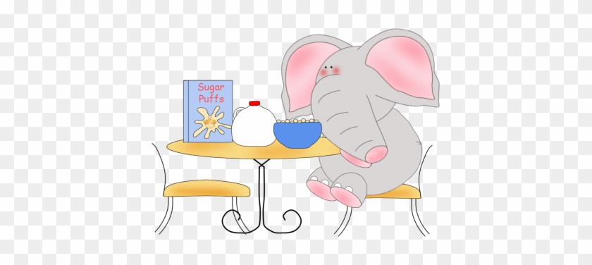 Animal Eating Breakfast Clipart #887178