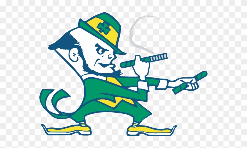 St Patty's Cigar Party - Notre Dame Fighting Irish Png #887520