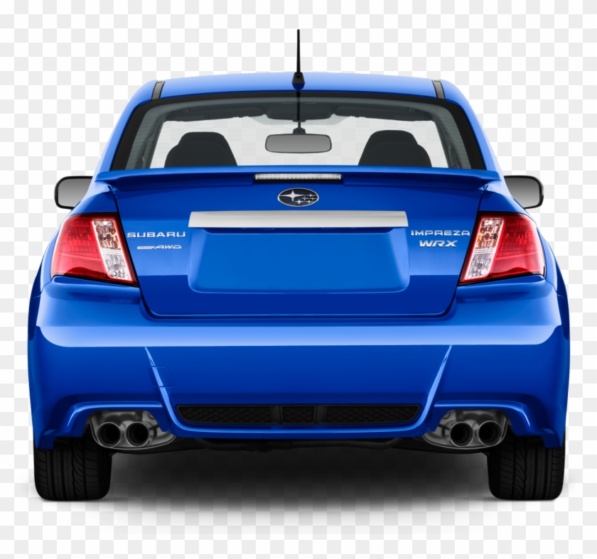 Car Clipart Back View - 2014 Subaru Wrx Rear #887570