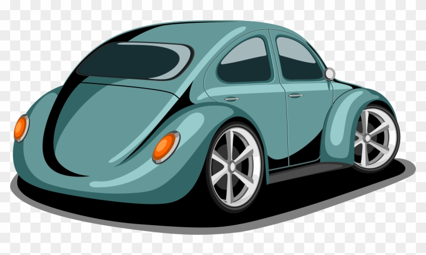 Pin Back Of Car Clipart - Car Abstract Png #887572