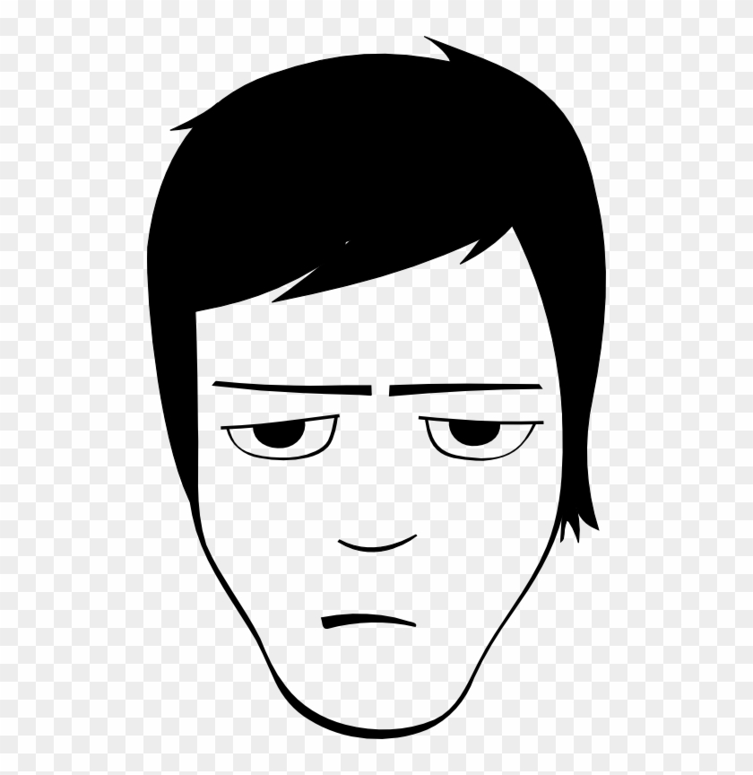 Bored Avatar - Bored Face Png #887675