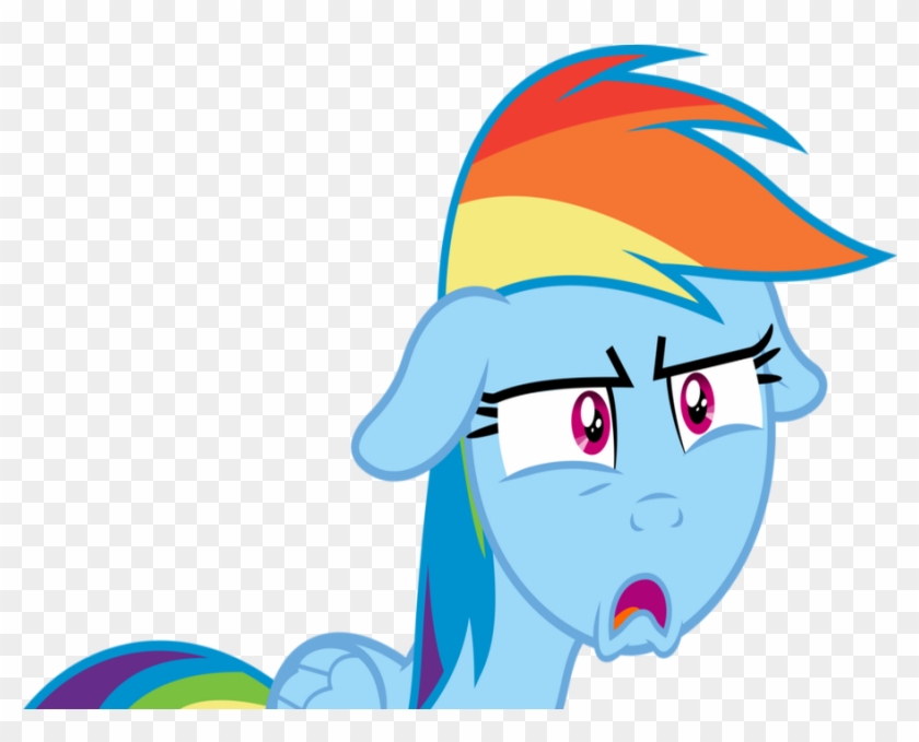 Sticker Other Rainbow Dash My Little Pony Mlp Bleu - Mlp Rainbow Dash Faces #887925