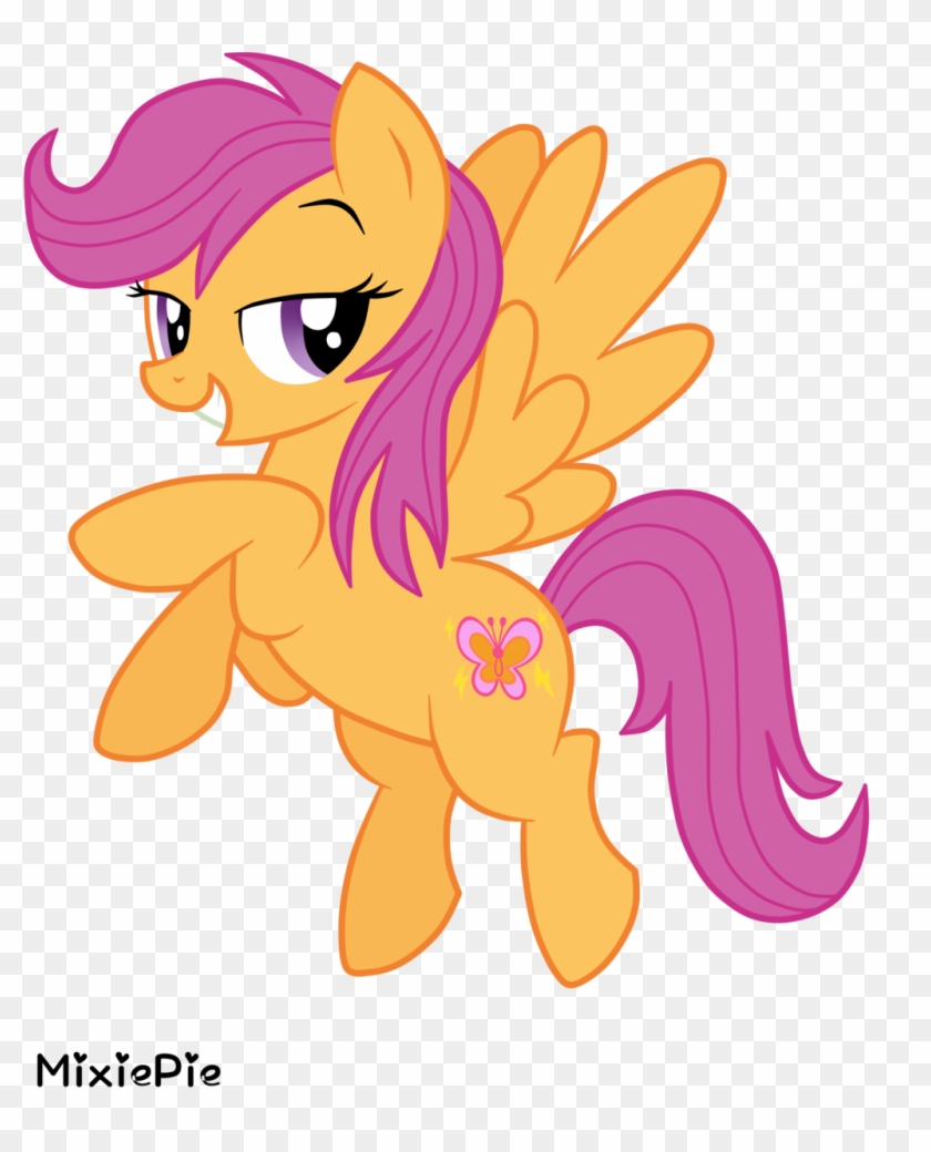 [mlp] Adult Scootaloo By Mixiepie - Rainbow Dash Twerk #887990