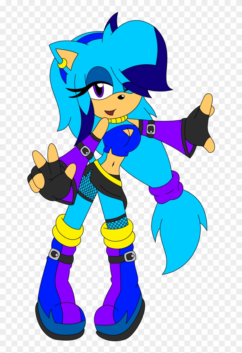 Mando The Hedgehog New Style Digital X3 By Crazzy-glazi - Cartoon #888034