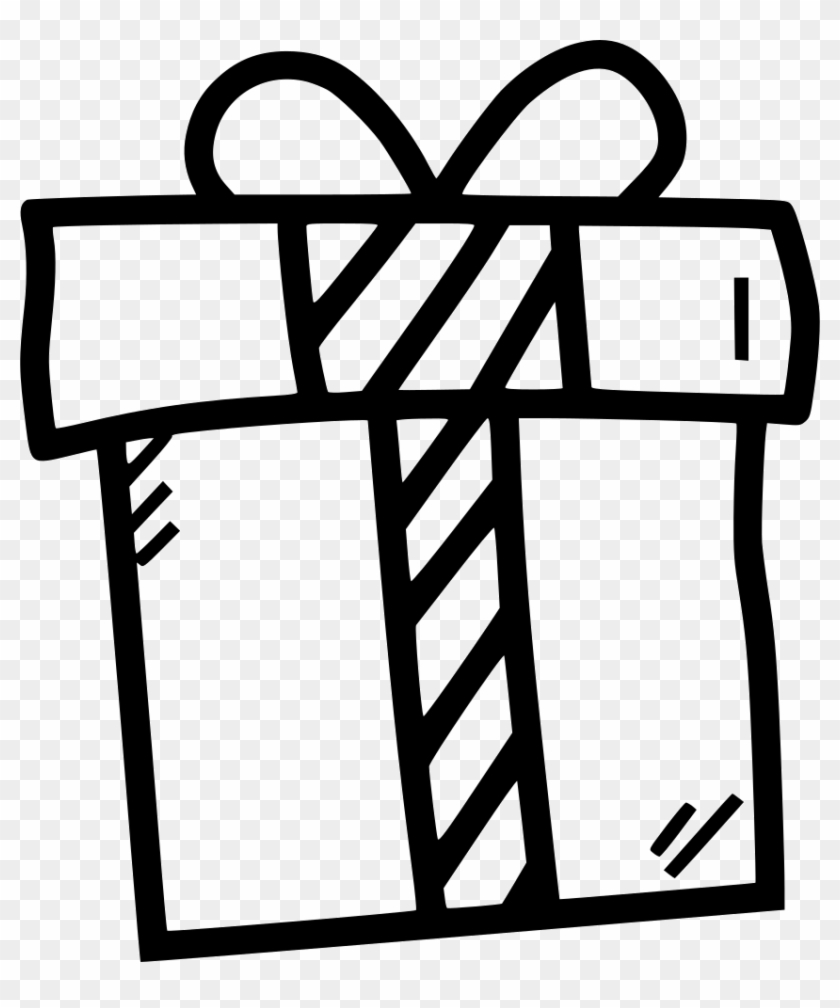 Gift Present Presentation Box Birthday Christmas Comments - Free Present Svg #888110