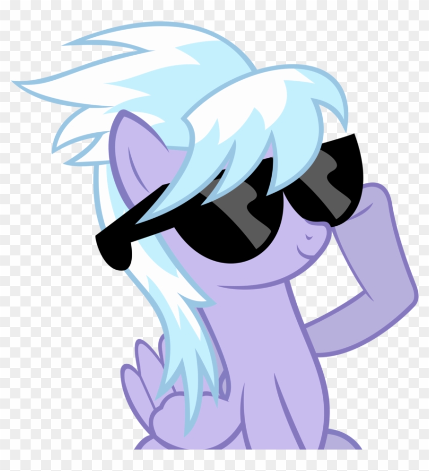 57 Images About My Little Pony On We Heart It - Rainbow Dash With Sunglasses #888164