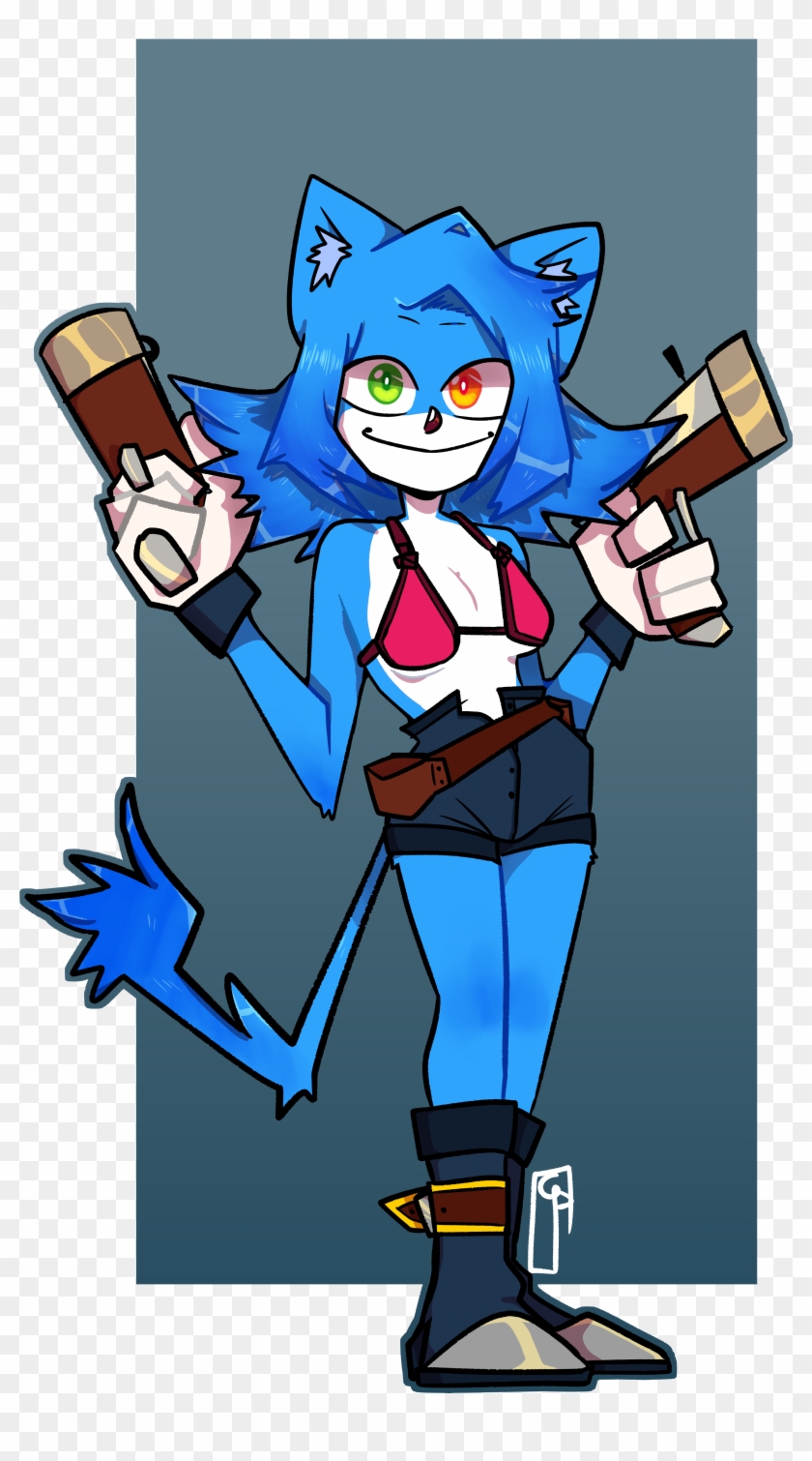 #furry Art #fc Sonic #digital Art - Cartoon #888180