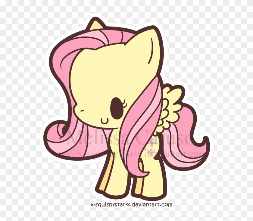 Fluttershy Sticker - My Little Pony Fluttershy Chibi #888229
