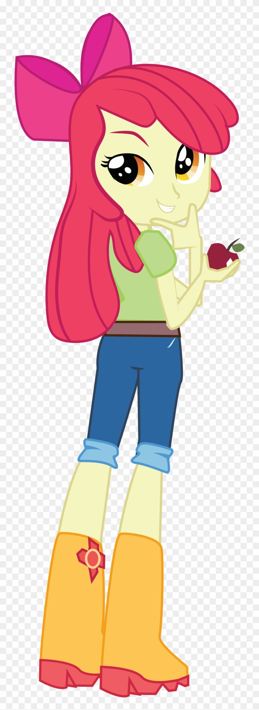 Apple Bloom Eg Vector By Jongoji245 On Deviantart Rh - Mlp Eg Apple Bloom #888238