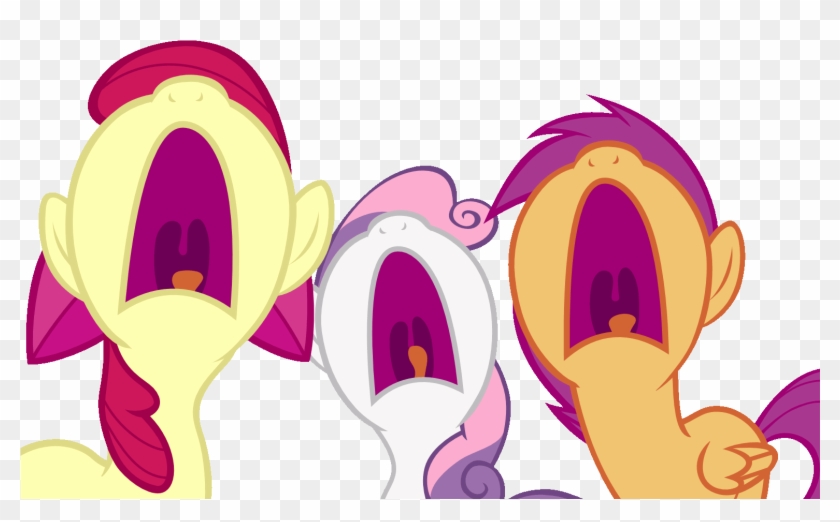 Images Mark Sticker - Cutie Mark Crusaders Screeming #888255