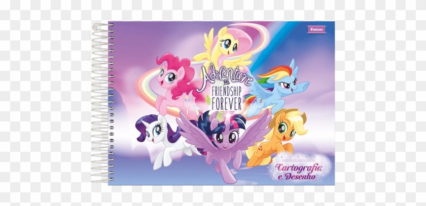 My Little Pony Cartography Plus Notebook - Etiquetas My Little Pony Escolar #888298