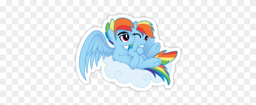 My Little Pony Friendship Is Magic Rainbow Dash Baby - Mlp Rainbow Dash X Rainbow Blitz #888303