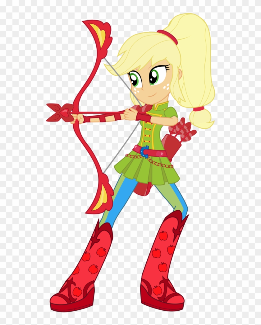 Archer-applejack By Amante56 - My Little Pony: Equestria Girls – Friendship Games #888339