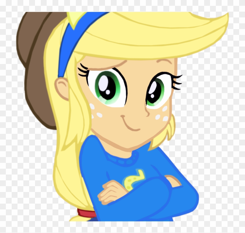 Applejack Vector By Emptygrey - My Little Pony Equestria Girls Apple Jack Vector #888383