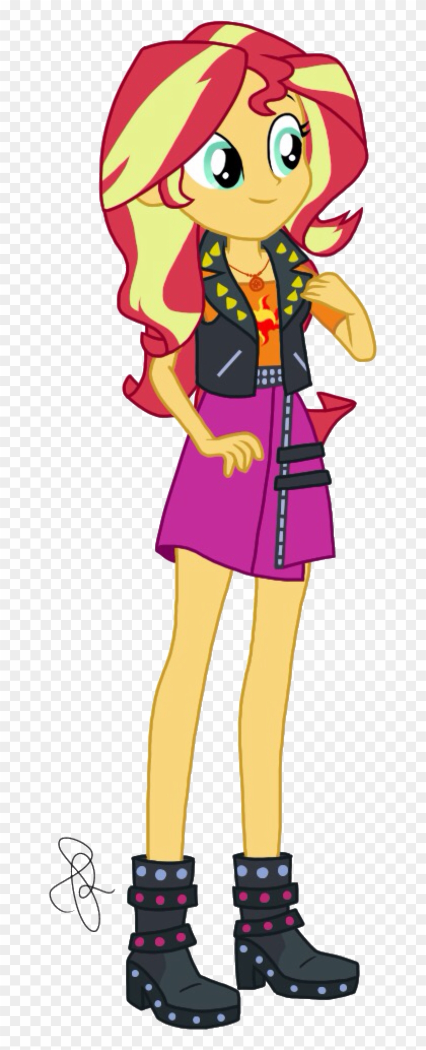 Eqg Series - Sunset Shimmer Resort Outfit #888440