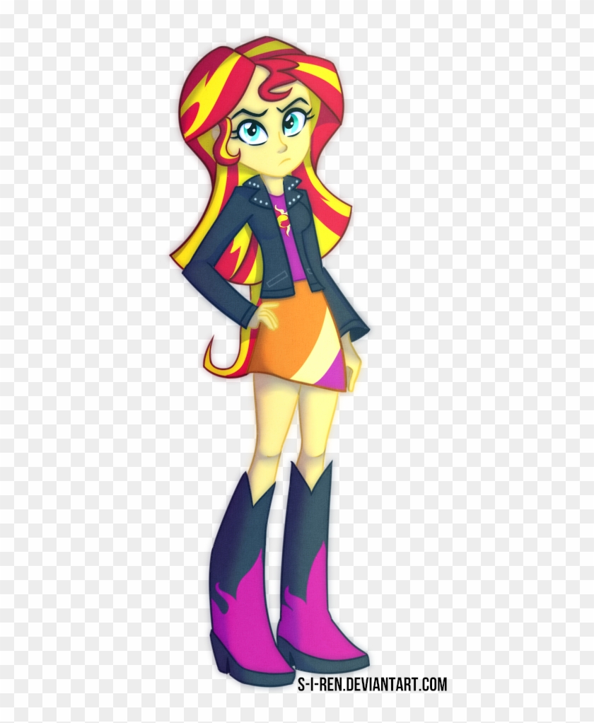 Sunset Shimmer By S I Ren - Mlp Eg Sunset Shimmer New Look #888443