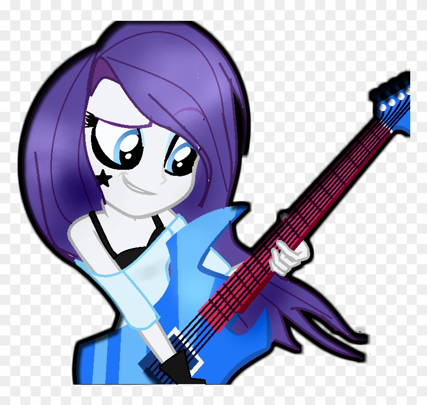 Rarity Loves Rock By Theandy-bright - Cartoon #888466