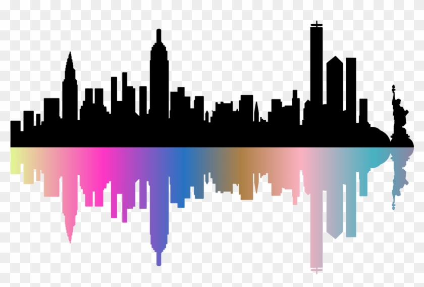 New York Skyline Silhouette #888468