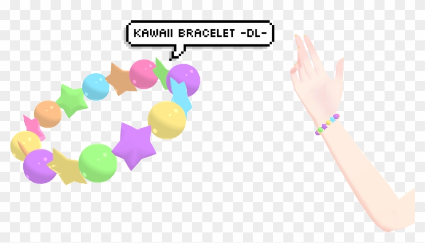 [mmd] Kawaii Bracelet Dl By Deidaraisdead - Driver's License #888548
