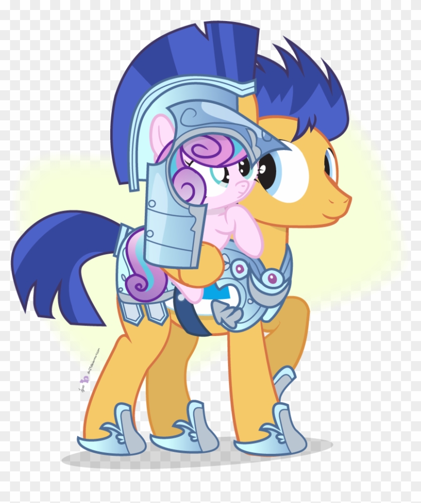 The Flurry Guard [ - Mlp Flash Sentry And Flurry Heart #888555