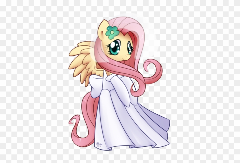 My Little Pony Friendship Is Magic Wallpaper Possibly - My Little Pony Fluttershy Wedding Dress #888554