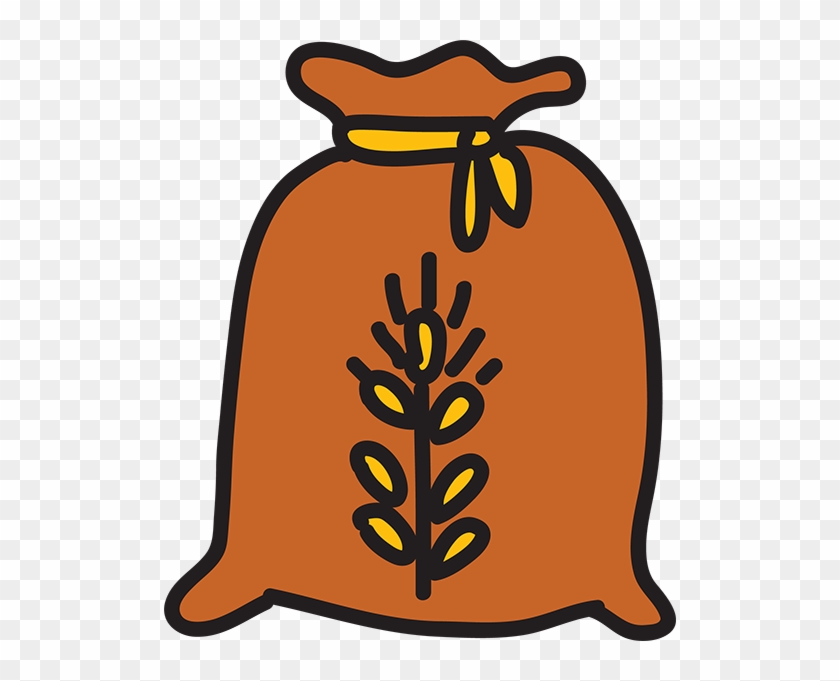 Wheat Bag Computer Icons Gunny Sack Clip Art - Clip Art Wheat Bags #888575