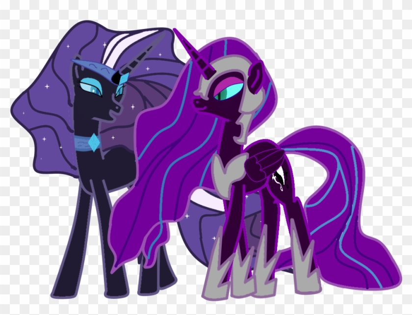 Survivor163, Harmony Heart, Nightmare, Nightmare Flurry - Flurry Heart And Rarity #888630