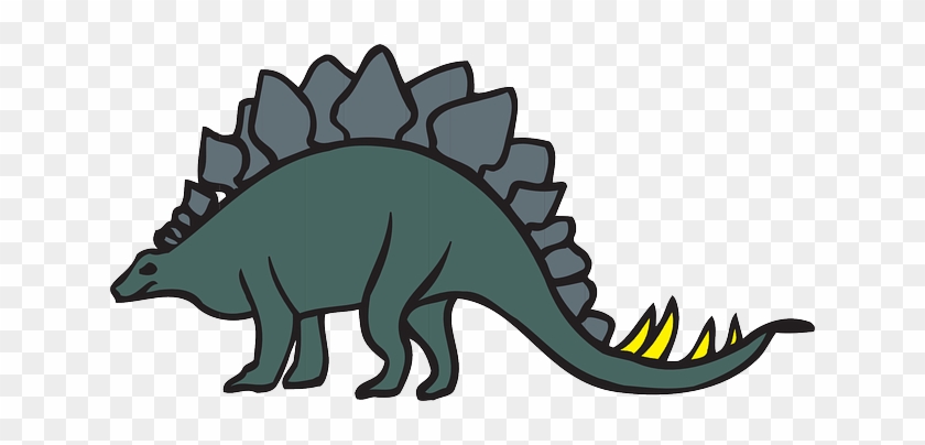 Dinosaur - Stegosaurus Clipart #888644