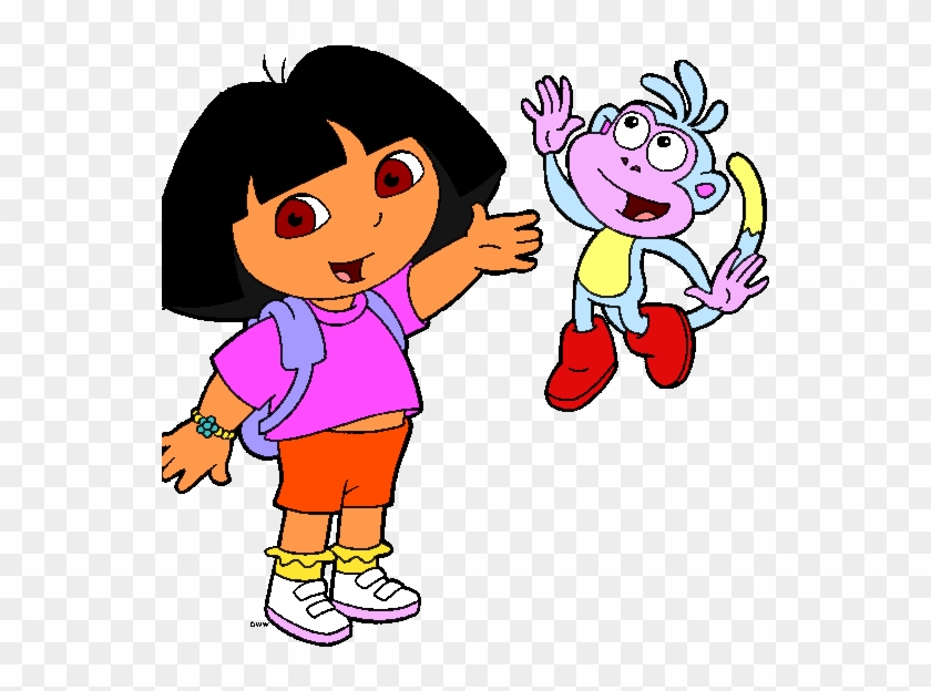 Dora Clip Art - Dora And Boots Gif #888653