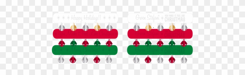 Rubber Christmas Bracelet With Bells - Gwen Stefani #888674