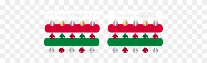 Rubber Christmas Bracelet With Bells - Gwen Stefani #888674