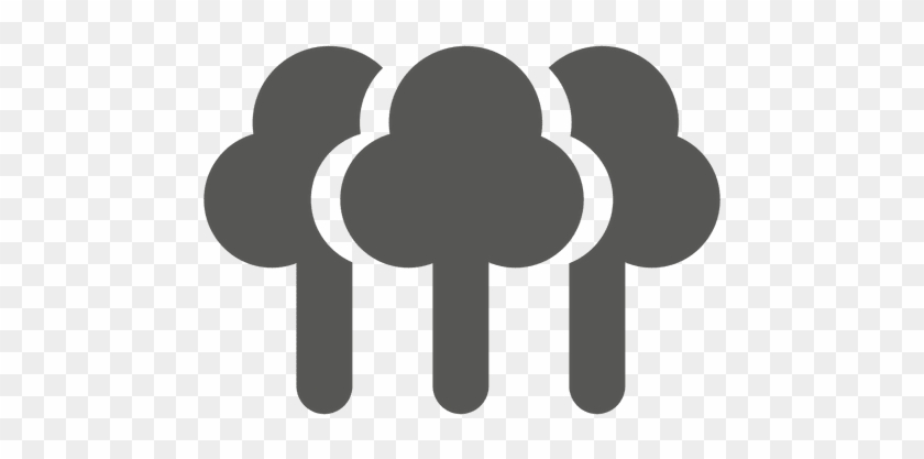 Trees Icon - Icono De Arboles En Png #888721