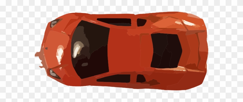 Race Car Clipart Birds Eye View - Transparent Car From Above #888768