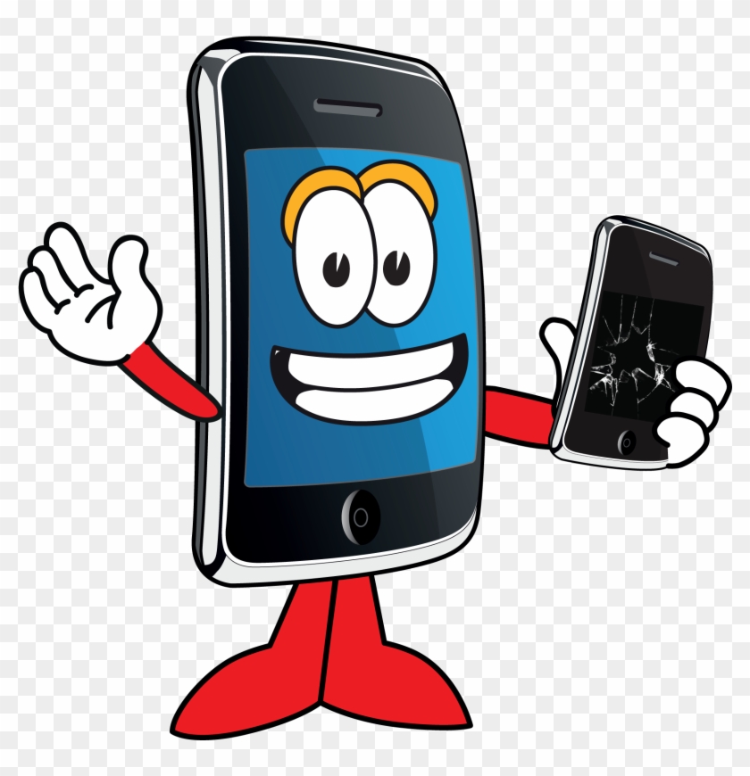 We Can Fix Your Device At Your Home Or Office - Phone Repair Png Cartoon #888773