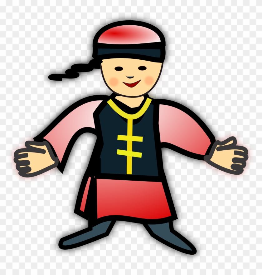 Chinese - Chinese Guy Clipart #888902