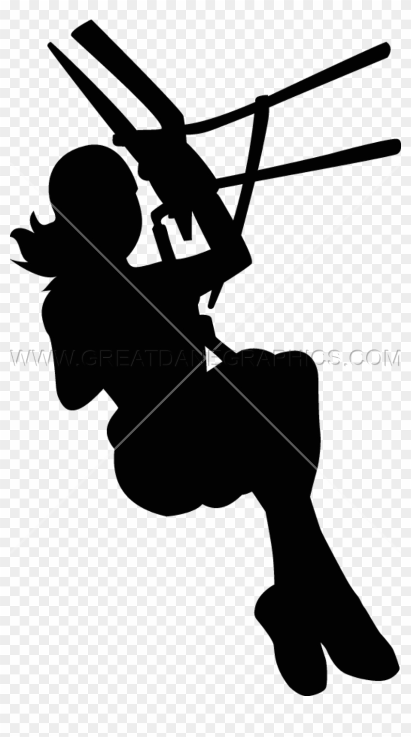 Zip-line Drawing Clip Art - Zipline Clip Art Free #889170