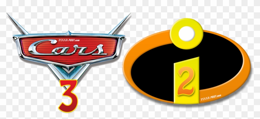 The Incredibles 2 And Cars 3 In Development - Rayo Mcqueen Logo Png #889222