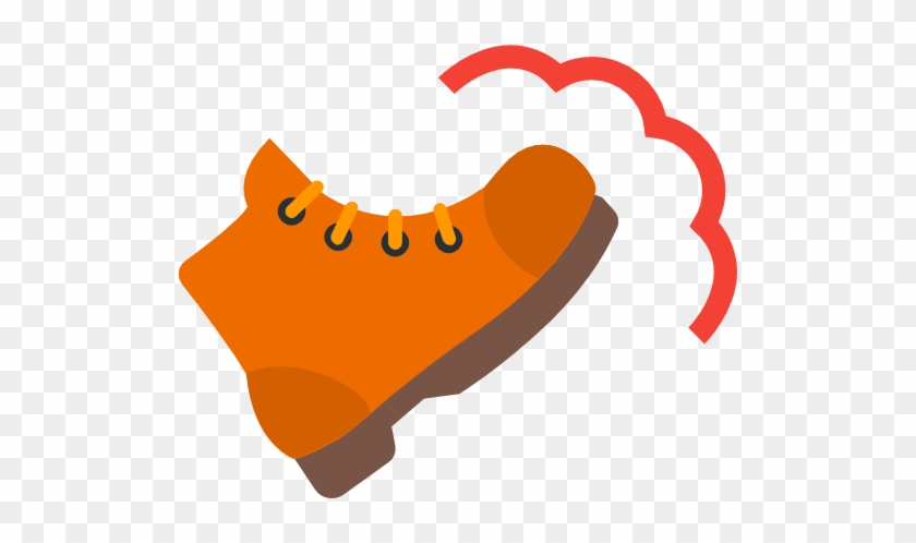 Action, Kick, Boot, Shoe Icon - Boot Kick #889233