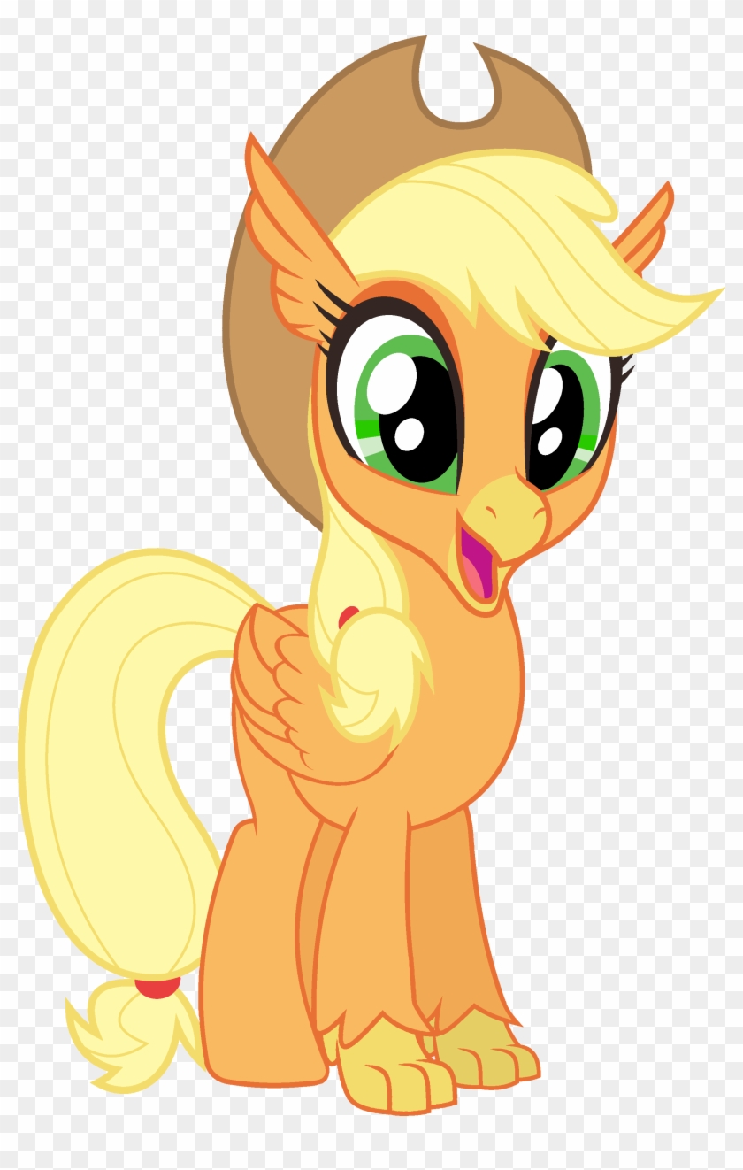 Applejack Goes Crazy By Dasprid Applejack Goes Crazy - My Little Pony Applejack Laughing #889366