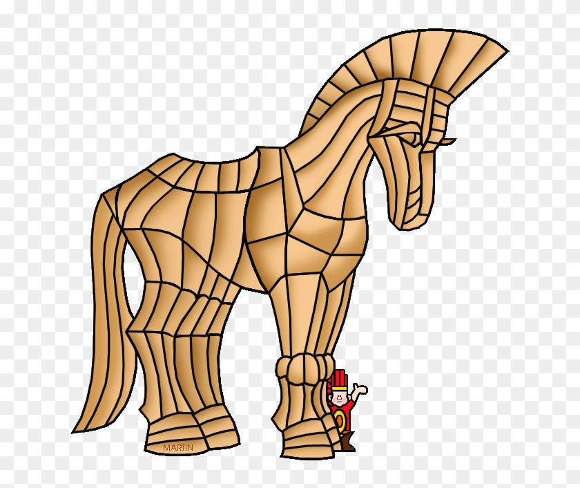 Greece Clipart Trojan Horse - Achievements Of Ancient Greece #889367