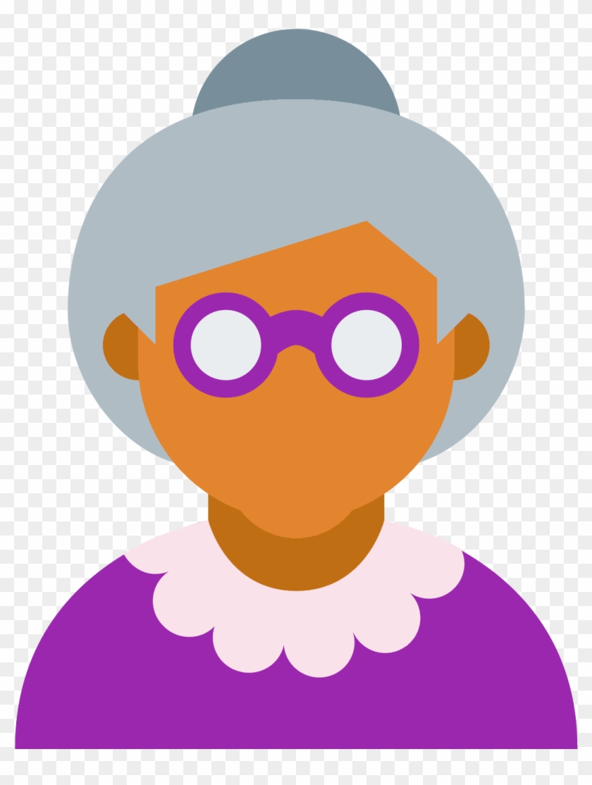 Unlike Other Icon Packs That Have Merely Hundreds Of - Grandma Icon #889396