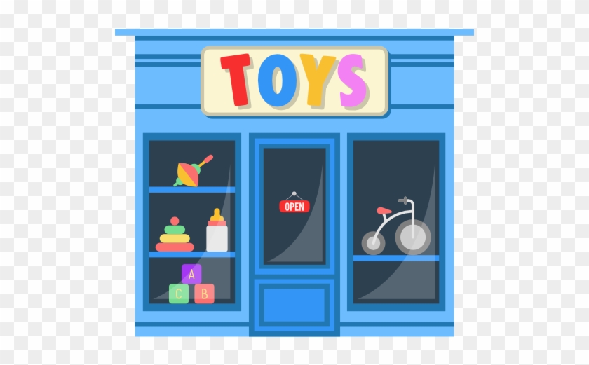 Building Clipart Toy Shop - Toy Shop Vector #889465