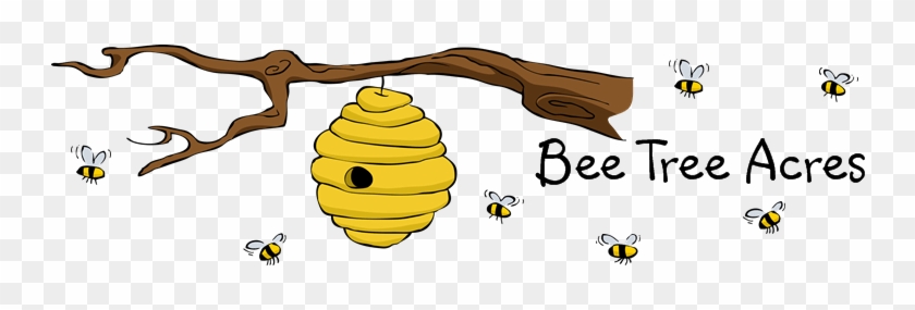 Bee Hive Clipart Lot Cartoon - Bee Colony Cartoon #889501
