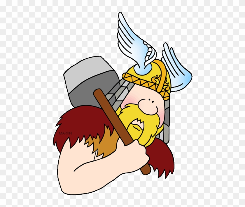 Vikings Cartoon Image - Viking Thor For Kids #889569