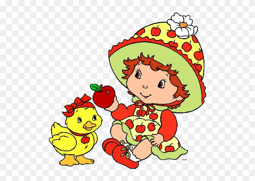 Cartoon Characters Clipart - Apple Dumplin Strawberry Shortcake #889579