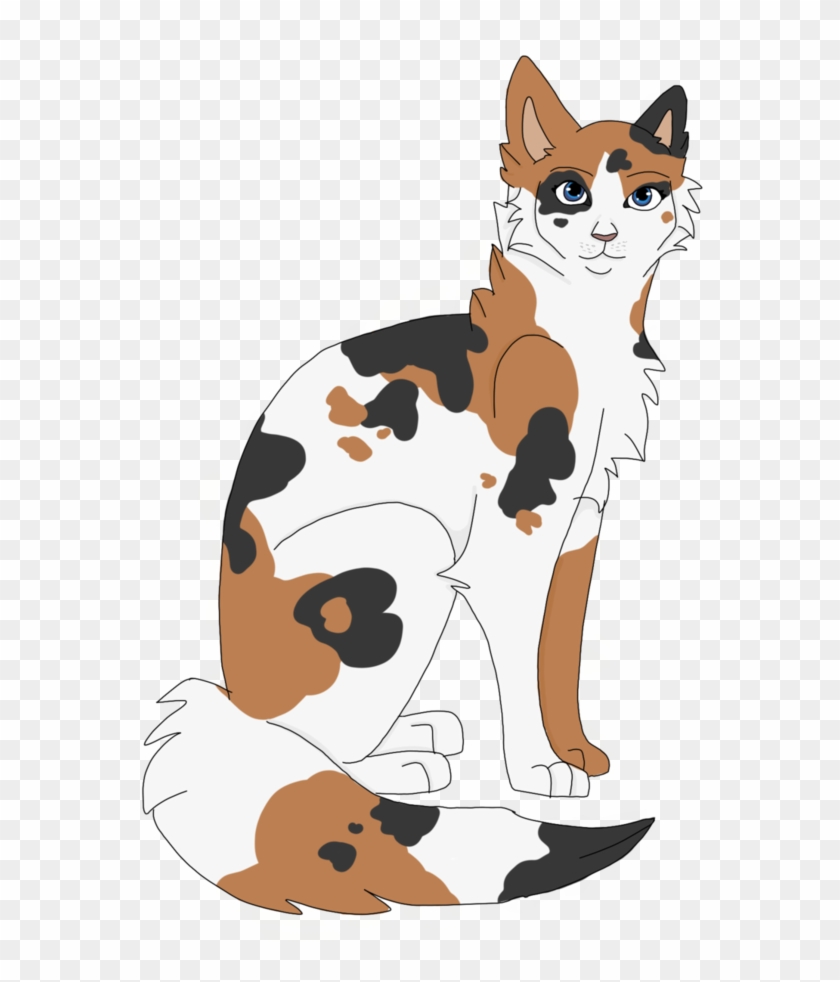 Calico Cat By Trahere Dc16p29 Clip Art - Calico Cat - Free Transparent