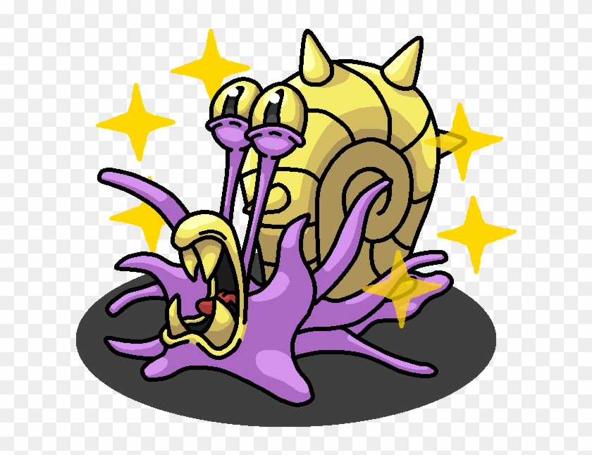 Shiny Omastar Gary The Snail By Shawarmachine - Pokemon Gary The Snail #889613